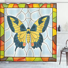 Butterflies Decoration Butterfly Window Frame Wing Spring Garden Shower Curtain