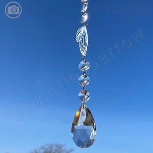 Nuevo móvil atrapasol ala de hadas/mariposa ~ vidrio ~ protección Memorial Hope - Imagen 1 de 19