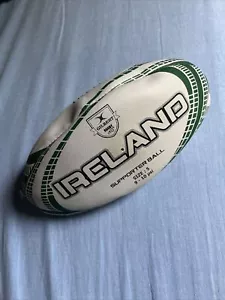Offizieller IRFU Gilbert Rugby Irland Replik Rugbyball - Supporter Größe 5 - Bild 1 von 6