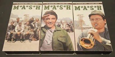 MASH - Season 1: Volume 1,2 and 3 (VHS, 2001, Episodes 1-24) - Image 1 of 4