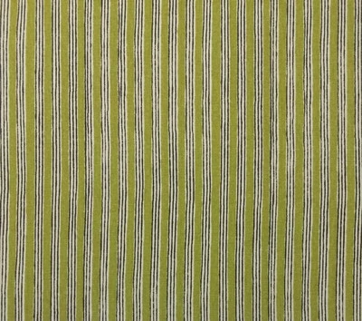 TELA MULTIUSOS A RAYAS VERDE OLIVA BALARD DESIGNS LUCAS POR YARDA 54" W Foto 1 de 4