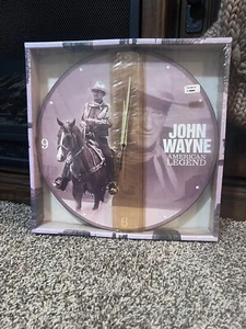 ** ERST LESEN - John Wayne Wanduhr - BRANDNEU in Box! American Legend �� - Bild 1 von 7