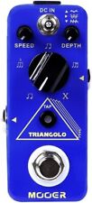 MOOER TRIANGOLO Guitar Micro Tremolo Pedal with 3 Selectable Wave Forms, 5... for sale