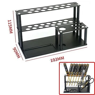 Rc Car Model Repair Metal Tool Rack Screwdriver Stand Tray - Image 1 of 4