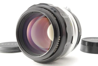 【MINT】 Nikon Nikkor-H Auto 85mm F1.8 Non Ai Portrait Lens From  JAPAN - Image 1 of 4