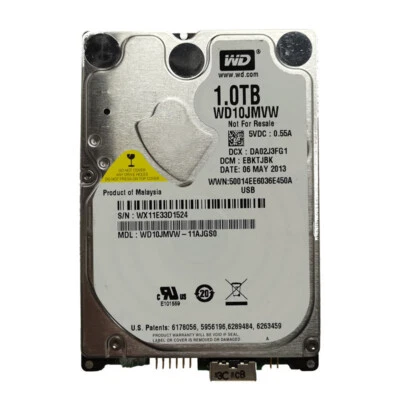 Western Digital 1TB WD10JMVW-11AJGS0 2.5" USB 3.0 Portable External Hard Drive - Image 1 of 3