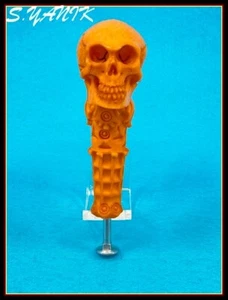 S.YANIK MEERSCHAUM PIPE SKULL PIPE TAMPER NR 1 - Picture 1 of 4
