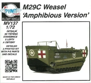 Planet Models 1/72 (20mm) M29C Water Weasel Amphibious Version - Picture 1 of 1