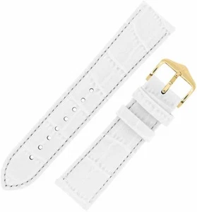 CORREA DE RELOJ DE CUERO HIRSCH NUEVA CON HEBILLA FAST DEL - 03427100-2-22 - Imagen 1 de 1
