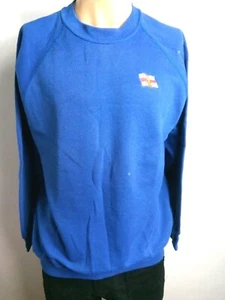 Lifeboats Men`s Jumper Size-L Blue 50% Cotton Comfort - Picture 1 of 4