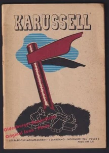 Karussel: Literarische Monatsschrift 1.Jahrgang - Nov 1946 Folge 5 - Schleber, - Picture 1 of 2