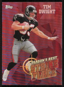 1999 Topps Season's Best #SB25 Tim Dwight - Picture 1 of 2