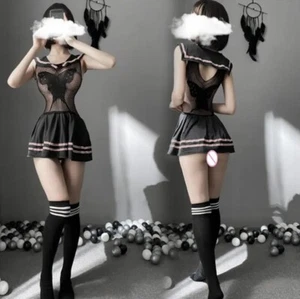 Women Sexy Naughty Maid Fancy Dress Cosplay Costume Role play Lingerie Outfit - Picture 1 of 4