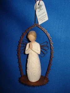 Willow Tree Ornament A Tree A Prayer with metal trellis 26261 - Picture 1 of 1