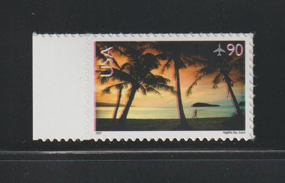 US EFO ERROR Stamps #C143 Guam Airmail: 2 runners etc. Color Shift! MNH - Image 1 of 2