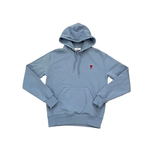 Sudadera con Capucha AMI ALEXANDRE MATTIUSSI Ami De Coeur Azul Talla XS - Imagen 1 de 7