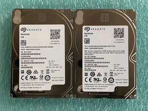 2x Seagate Barracuda ST5000LM000 5TB 2.5" Hard Drive for Parts/Gold Scrap HD109 - Afbeelding 1 van 10