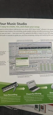 Sony Acid MUSIC STUDIO, SONY Sound forge Audio Studio Program Software - Image 1 of 4