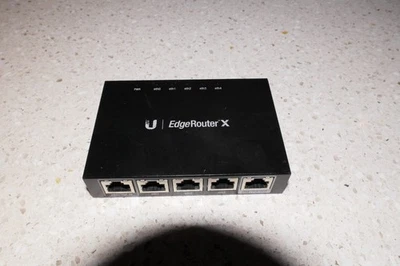 Ubiquiti Networks Networks Ethernet Networks Router (ER-X), dual band, Black - Image 1 of 2