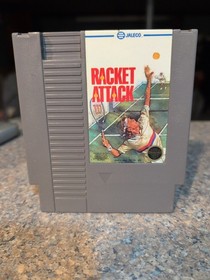 Nintendo NES Racket Attack Game Cartridge Tested Combine Shipping 