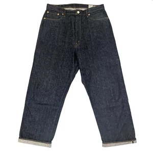 orSlow x Blue in Green Super Dad Jean Mens 3 US M Selvedge Denim 35x30 Baggy - Picture 1 of 15