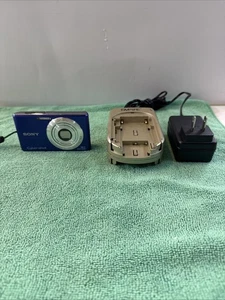 Cámara digital Sony Cyber-shot DSC-W530 14,1 MP - azul, con zoom óptico 4X, probada - Imagen 1 de 15