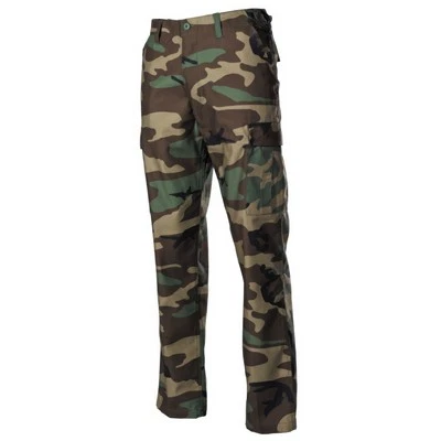 MFH US BDU Kampfhose, Woodland – Tarnhose für Outdoor, Einsatz & Freizeit - Bild 1 von 4