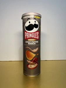 🟠 New Limited Edition Pringles GHOST PEPPER RANCH MEDIUM Crisps Chips 5.5oz - Picture 1 of 2