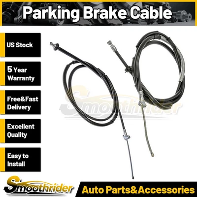 Cable de freno de estacionamiento trasero izquierdo derecho 2 piezas para Toyota Tacoma 2005-2013 Dorman Foto 1 de 4