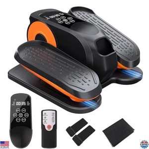 Under Desk Elliptical Machine, Quiet Portable Pedal Exerciser with Remote - Picture 1 of 7