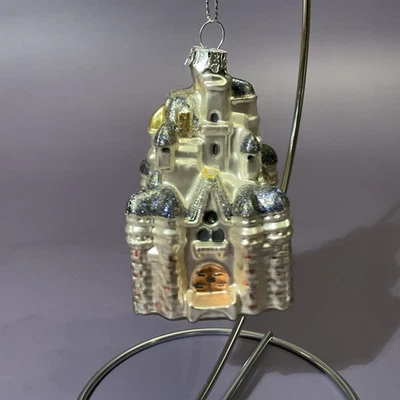 RARO Ornamento Castillo Cenicienta Disney 2004 Cuatro Parques, Un Mundo, Foto 1 de 4