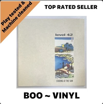 Level 42 Staring At The Sun Vinyl Record LP Album - 1988 - 837 247  EX / EX Con - Bild 1 von 4