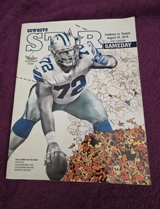 DALLAS COWBOYS, STAR MAGAZINE, Aug. 2019 DALLAS COWBOYS vs Texans - Picture 1 of 11