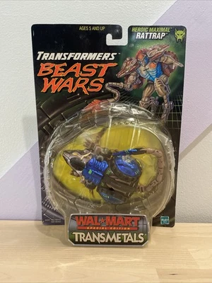 Transformers Beast Wars Transmetals Rattrap Walmart Exclusive Figure Hasbro 1999 - Image 1 of 4