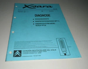 Manual de Taller Citroën Xsara Diagnóstico 05/1998 - Imagen 1 de 1