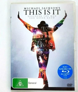 Michael Jackson - This is It - DVD (2009) - Music Documentary - Free Post - Picture 1 of 5
