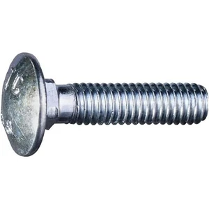 16 Midwest Fastener Bolts Carriage ZN 8MM-1.25X45MM M81339 - Picture 1 of 4