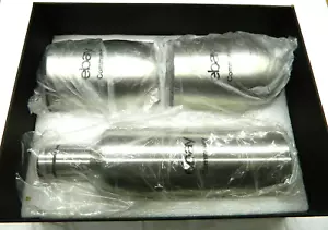 eBay Branded Stainless Steel Wine Bottle & Tumblers Gift Box Set - Picture 1 of 2
