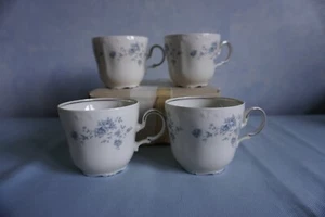 Johann Haviland Blue Garland set of 4 china coffee tea cups Germany NIB - Picture 1 of 13