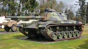 M60 PATTON TANK FORT LEWIS MUSEO POSTER LUCIDO IMMAGINE STAMPA FOTO BANNER 9811 - Foto 1 di 1