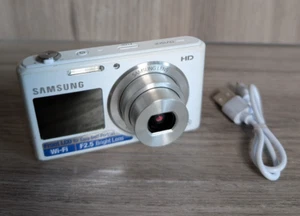 Samsung DualView DV150F 16.2MP WiFi HD Selfie Digital Camera White - Working - Picture 1 of 24