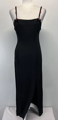 Vestido De Colección Stepping’ Out Negro Talla 9 Negro Romántico Gótico Grunge Años 90’s LEER Foto 1 de 4