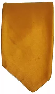 Neck Tie Men Sears Yellow Classic 58” long 3.5” widest Part Silk USA - Picture 1 of 8