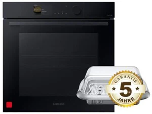 Dampfbackofen Samsung NV7B6695ADK/U1 Schwarz Pyrolyse 76l DualCook SmartThings - Bild 1 von 11
