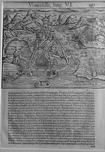 AFRICA , ARGEL, viata original de Sebastian Munster, 1554 - Picture 1 of 1