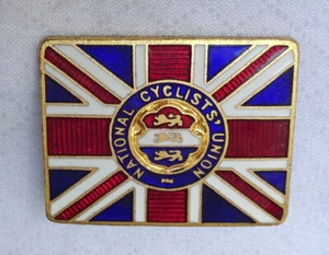 altes GROSSBRITANNIEN National RADFAHRER Union PIN Abzeichen UK British Radfahren - Bild 1 von 2