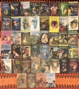 NANCY DREW Mystery Books 44 Book Lot HC Matte / Flashlight Series Carolyn Keene - Bild 1 von 12