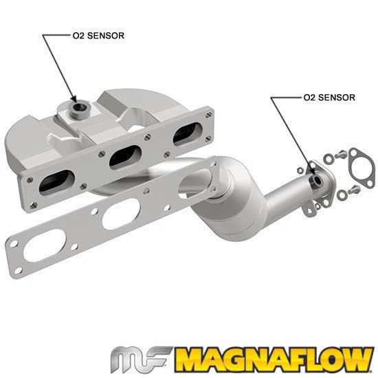 2001-2005 BMW 3L 330ci 330i Magnaflow Direct-Fit Catalytic Converter Front NEW - Image 1 of 1