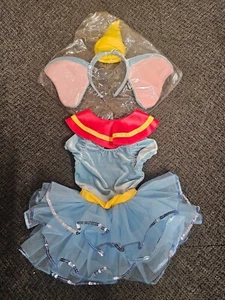 NWT toddler Dumbo halloween costume w/tutu w/built in pantie Size XS & S AGE 2-5 - Picture 1 of 2