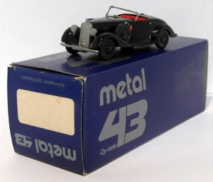 Metal 43 By Western Models 1/43 Scale 49 - Mercedes Benz Conv - Black - Picture 1 of 5